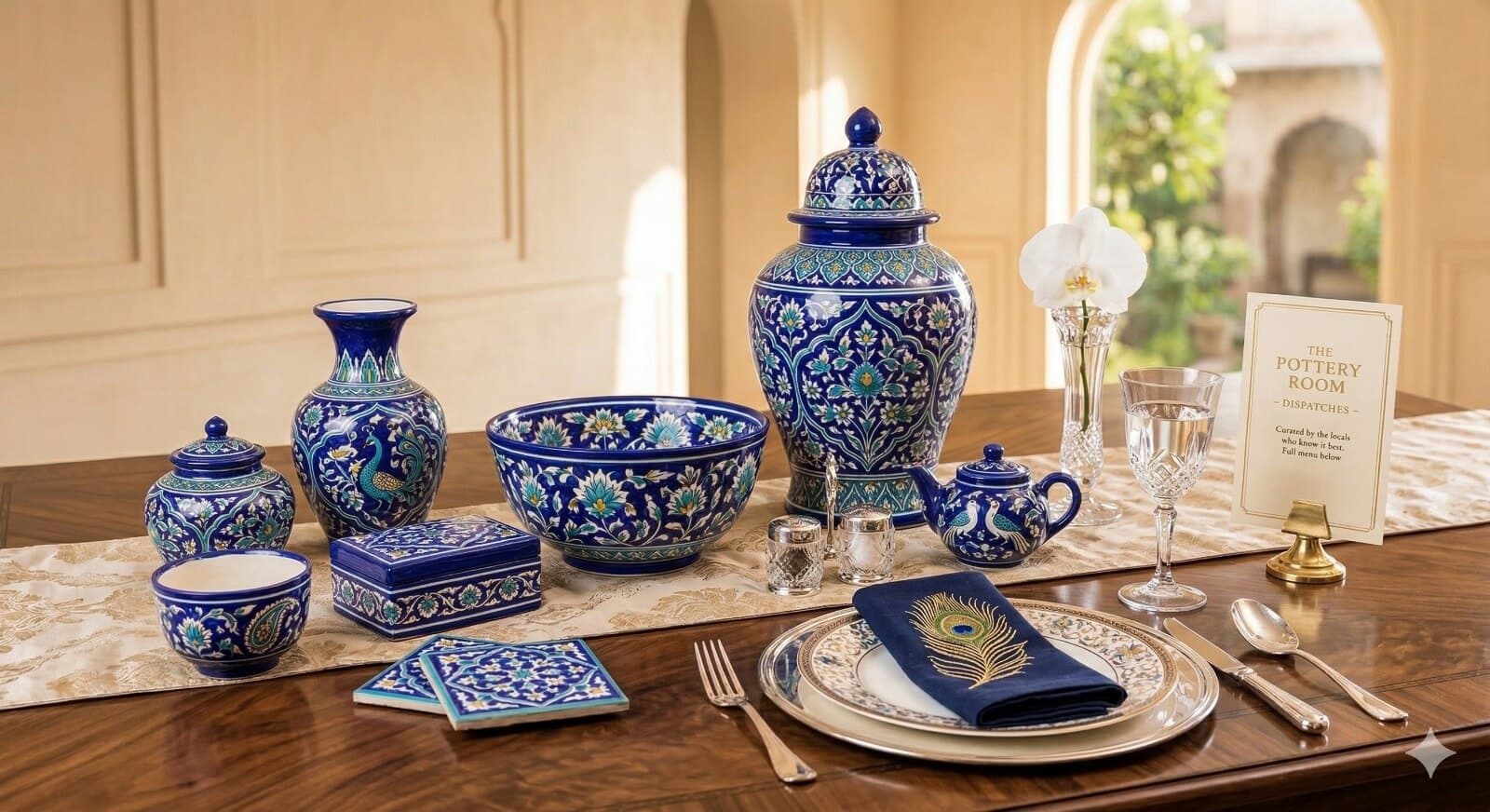 Behind the Art: The Secrets of Jaipur's Blue Pottery